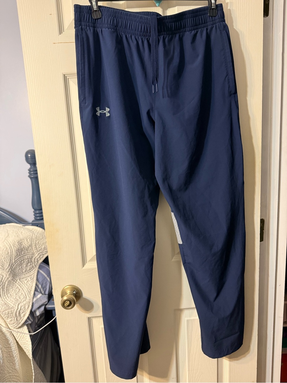 Under Armour Navy Blue and Gray Men's Performance Joggers